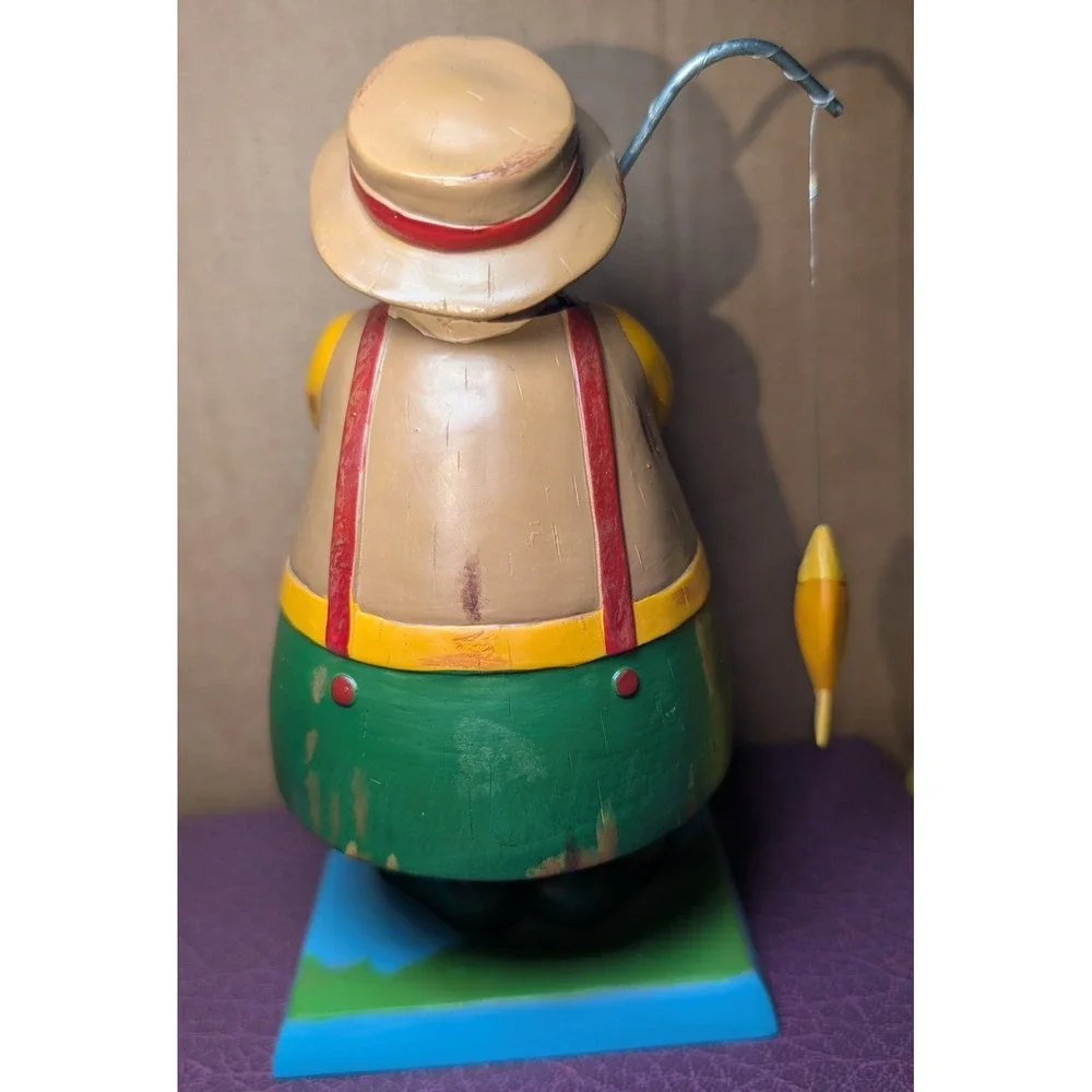 Russ Fisherman Bobble Guyz Figurine One Great Catch Bobblehead 6 Inch Fishing
